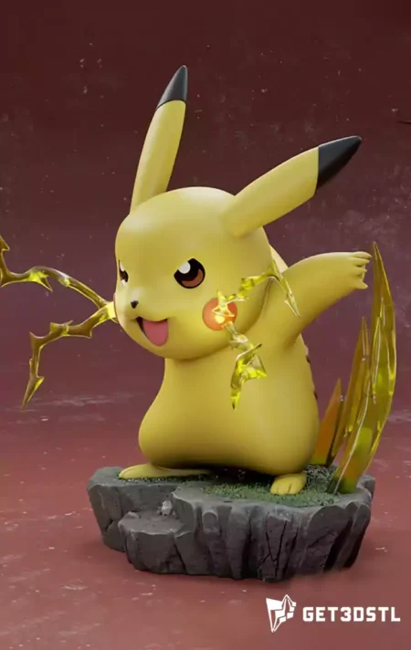 Pikachu STL 3D Printing Files