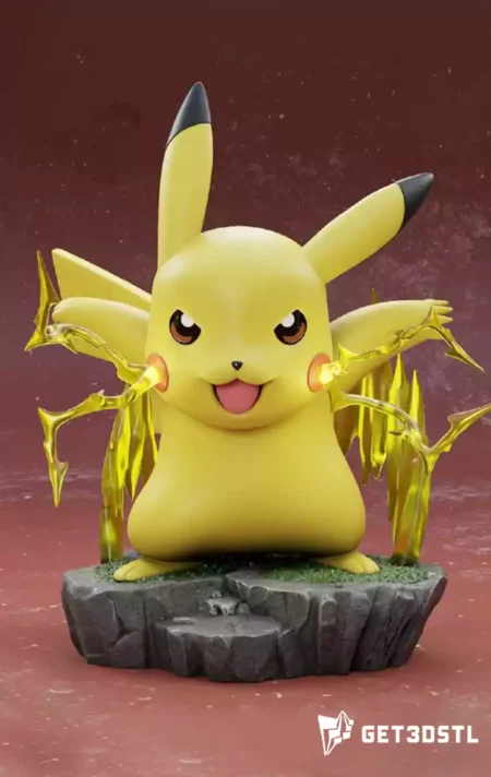 Pikachu STL 3D Printing Files