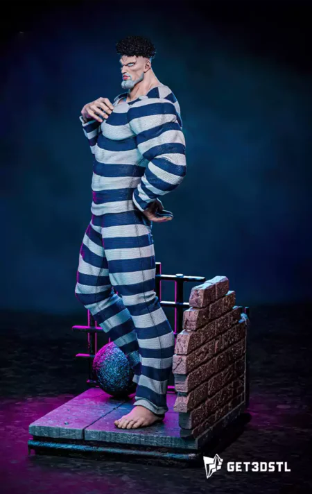 Puri-Puri Prisoner STL 3D Print Files