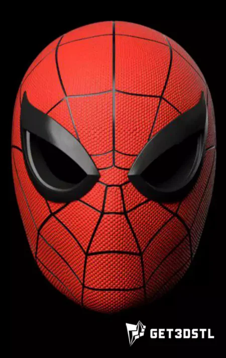 Spiderman Mask STL 3D Printable Model