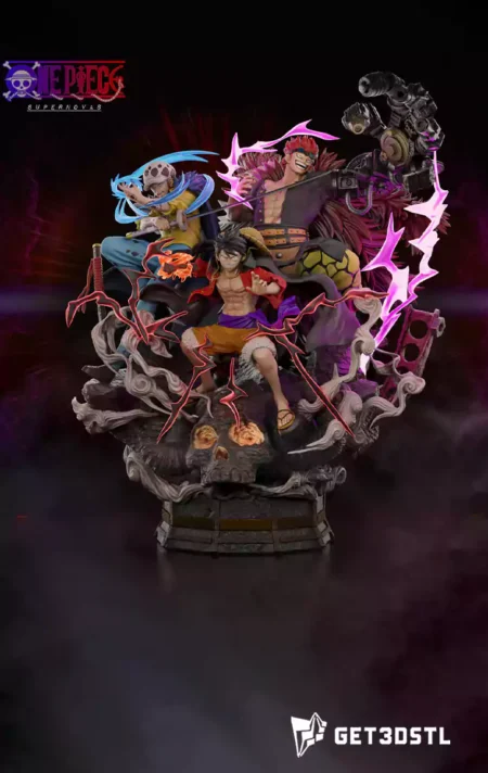 Supernovas One Piece STL 3D Print Files
