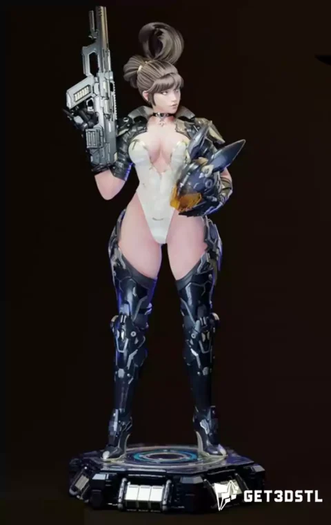 Ultimate Bunny First Descendant STL 3D Print Model
