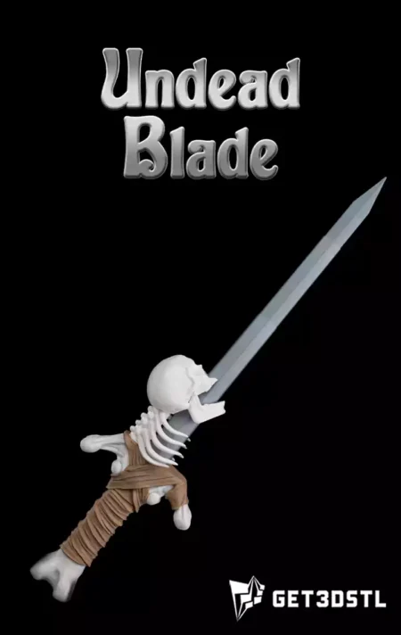 Undead Blade STL 3D Printable Model