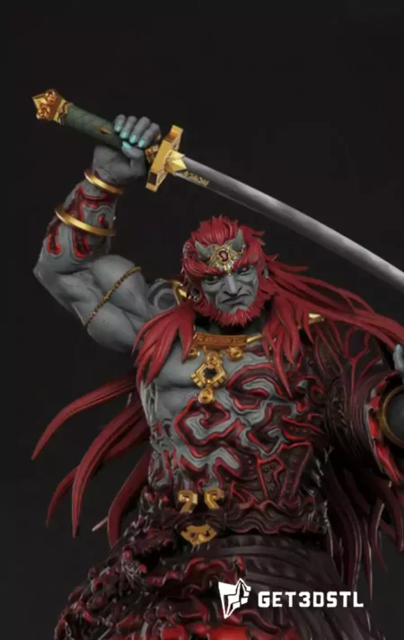 Ganondorf the Demon King STL 3D Figurine