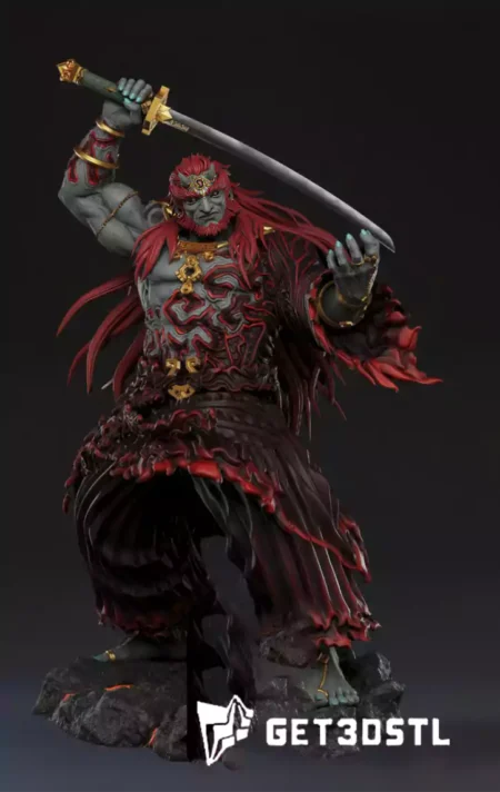 Ganondorf the Demon King STL 3D Figurine