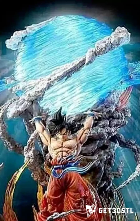 Genkidama Goku STL Spirit Bomb 3D Printing