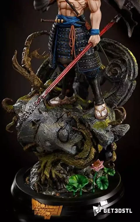 Goku Samurai STL 3D Print Model Files