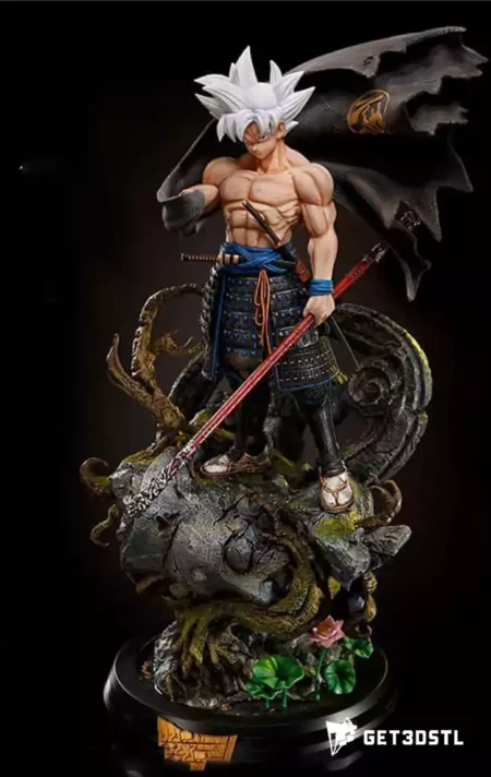 Goku Samurai STL 3D Print Model Files