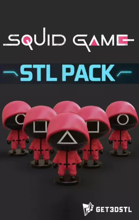 Squid Game Pack STL 3MF models