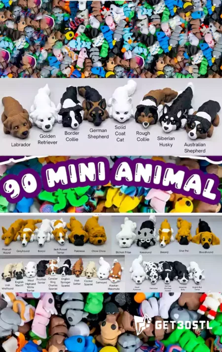 Ultimate Animal STL Pack 3D Print Models Collection