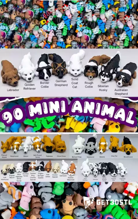 Ultimate Animal STL Pack 3D Print Models Collection