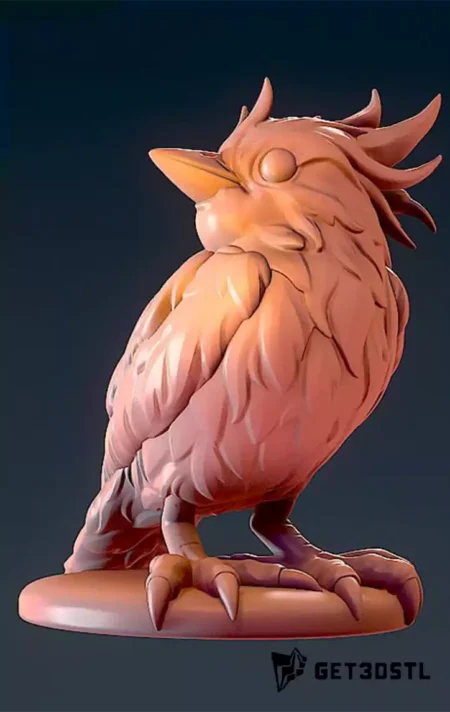 Vogel Bird STL 3D Print Model