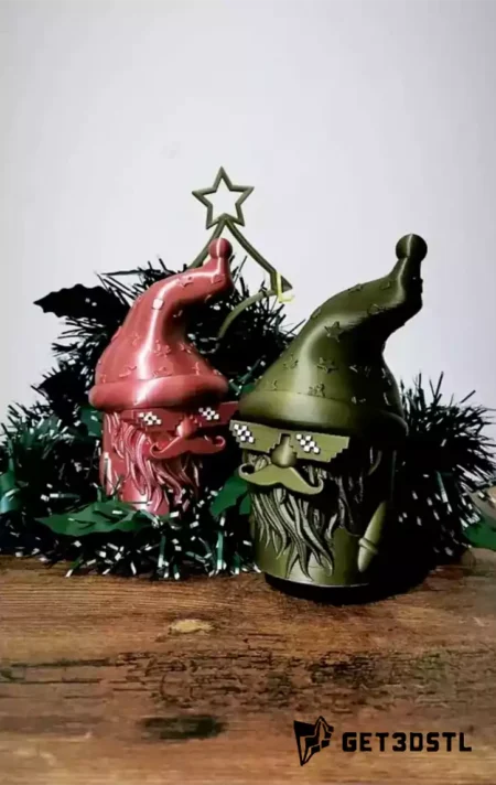 Christmas Elf STL 3D Print Model
