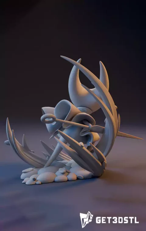 Hornet Hollow Knight Silksong STL