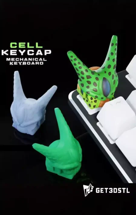 Cell Keycap 3D Print STL Model