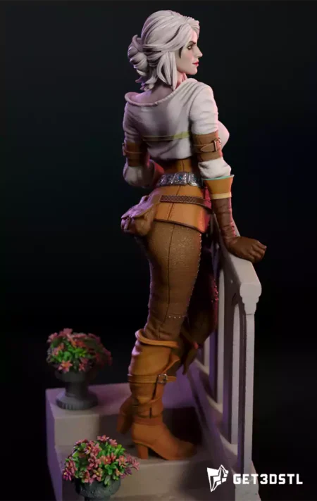 Ciri Warrior 3D Print STL Model