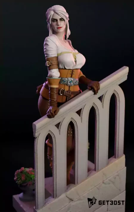 Ciri Warrior 3D Print STL Model