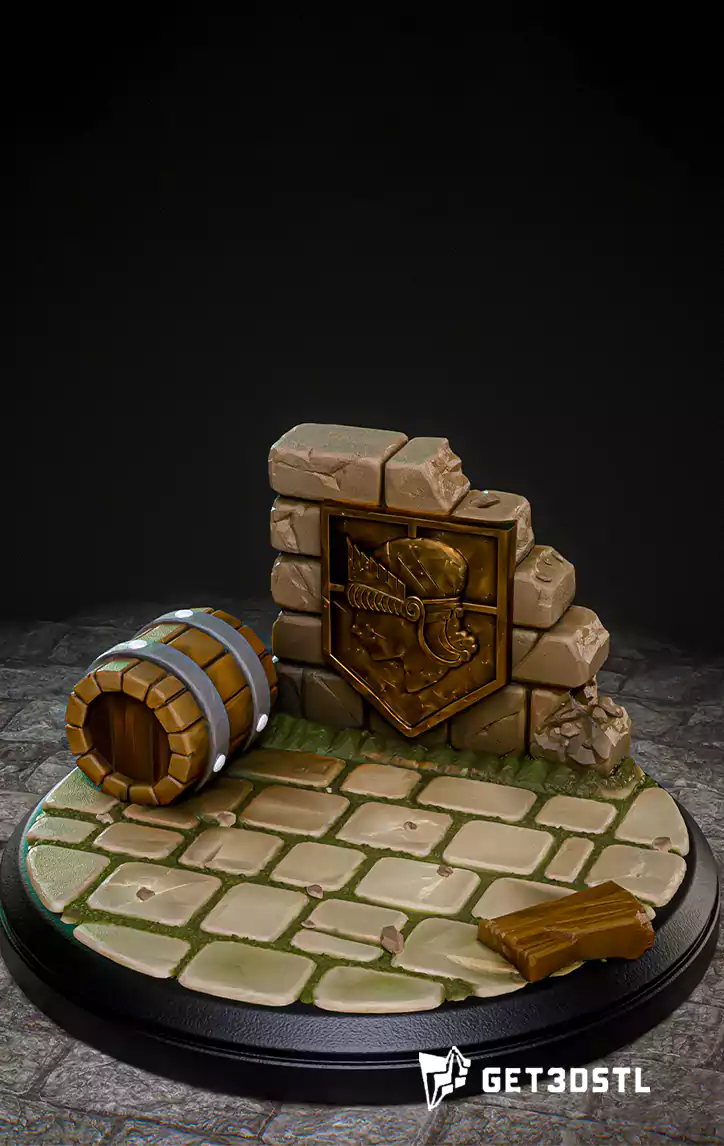 Eren Chibi STL Attack on Titan 3D Print