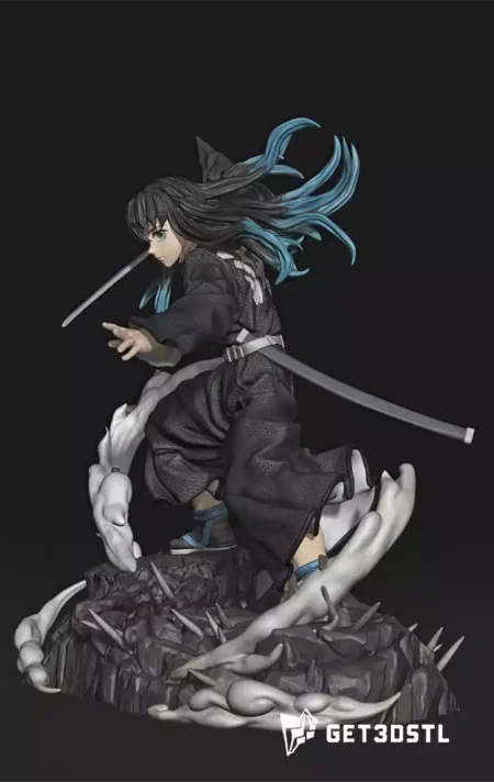 Mist Hashira Demon Slayer STL 3D Print Model