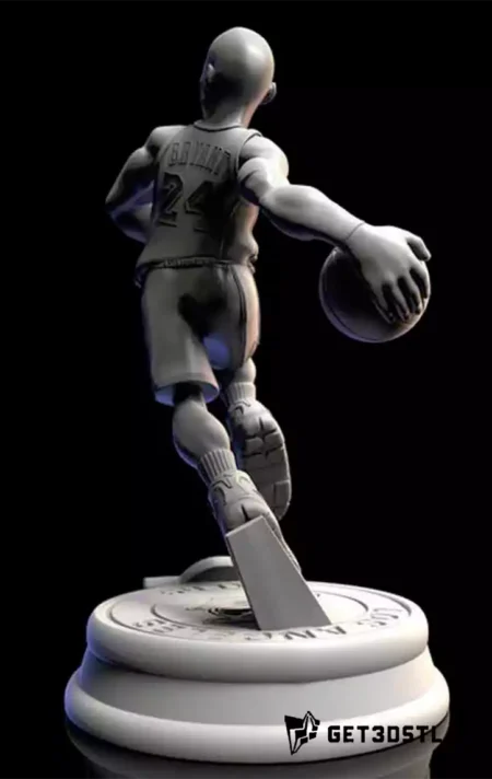 NBA Kobe Bryant 3D Print STL Model
