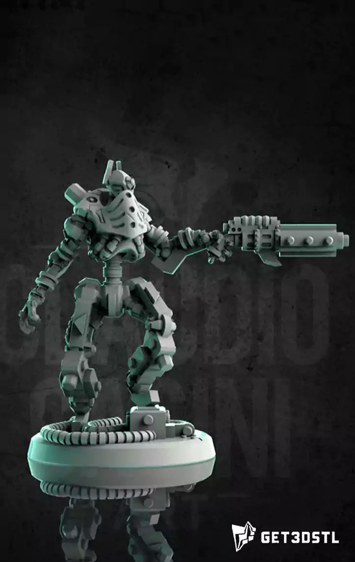 Life Size Superhero 3D Cyberpunk STL Pack