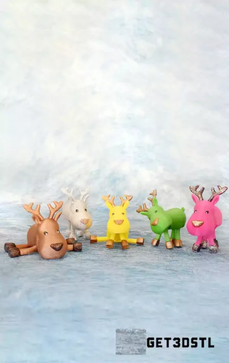 Articulated Christmas Toys holiday figures