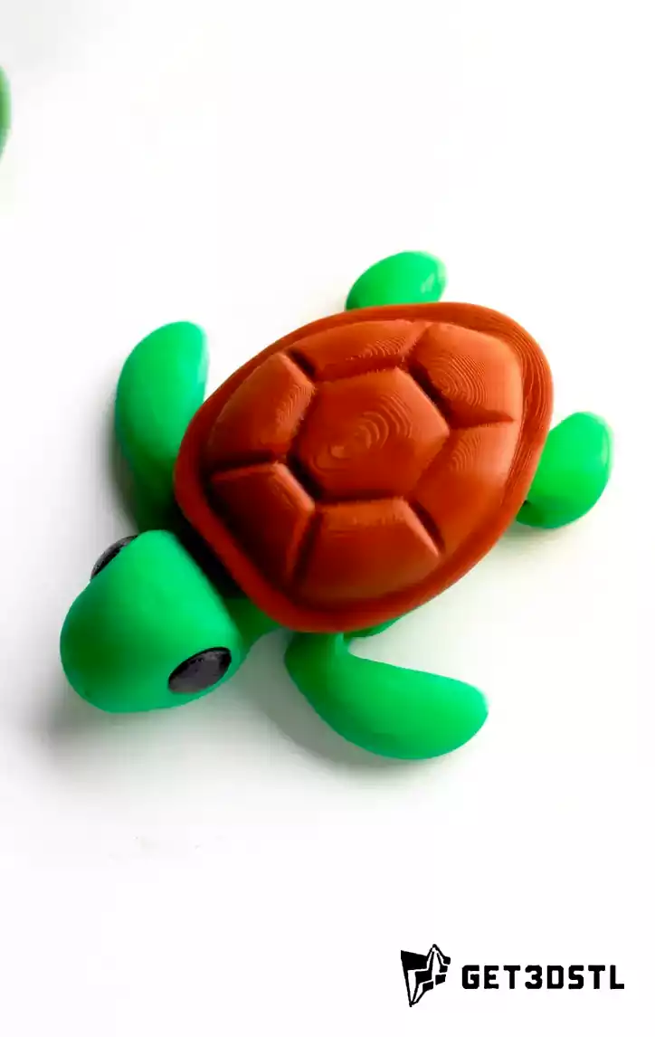 3300 Mini Cute Flexi Animals STL & 3MF Print Models