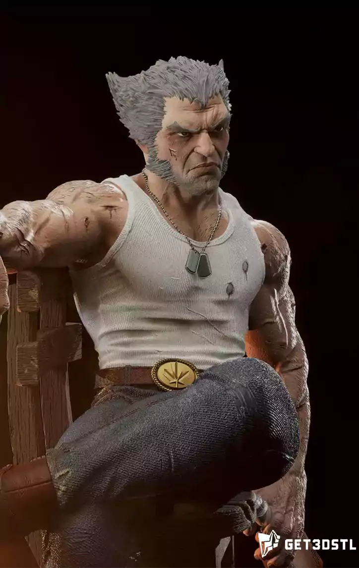3D Wolverine Logan STL Print