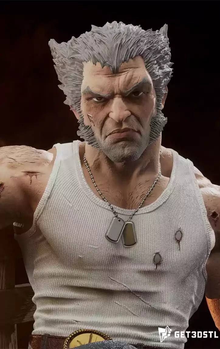 3D Wolverine Logan STL Print