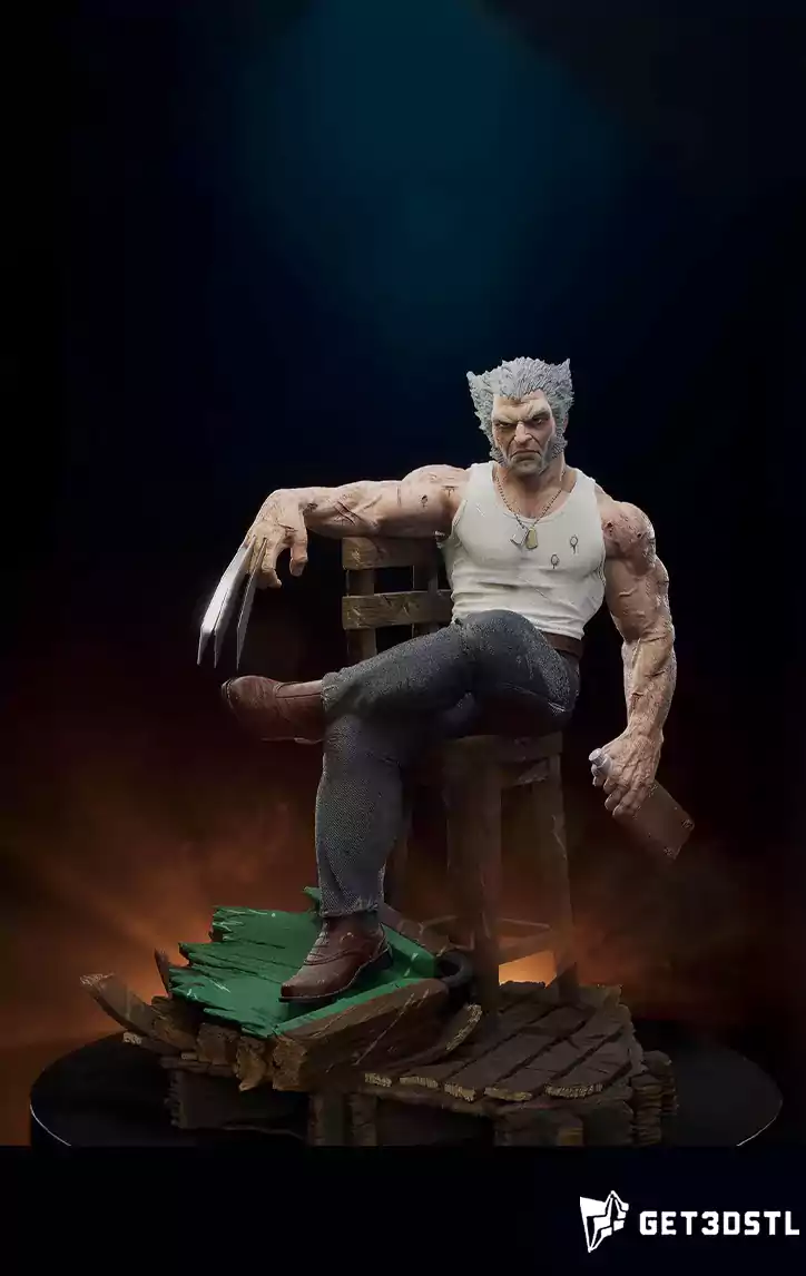 3D Wolverine Logan STL Print