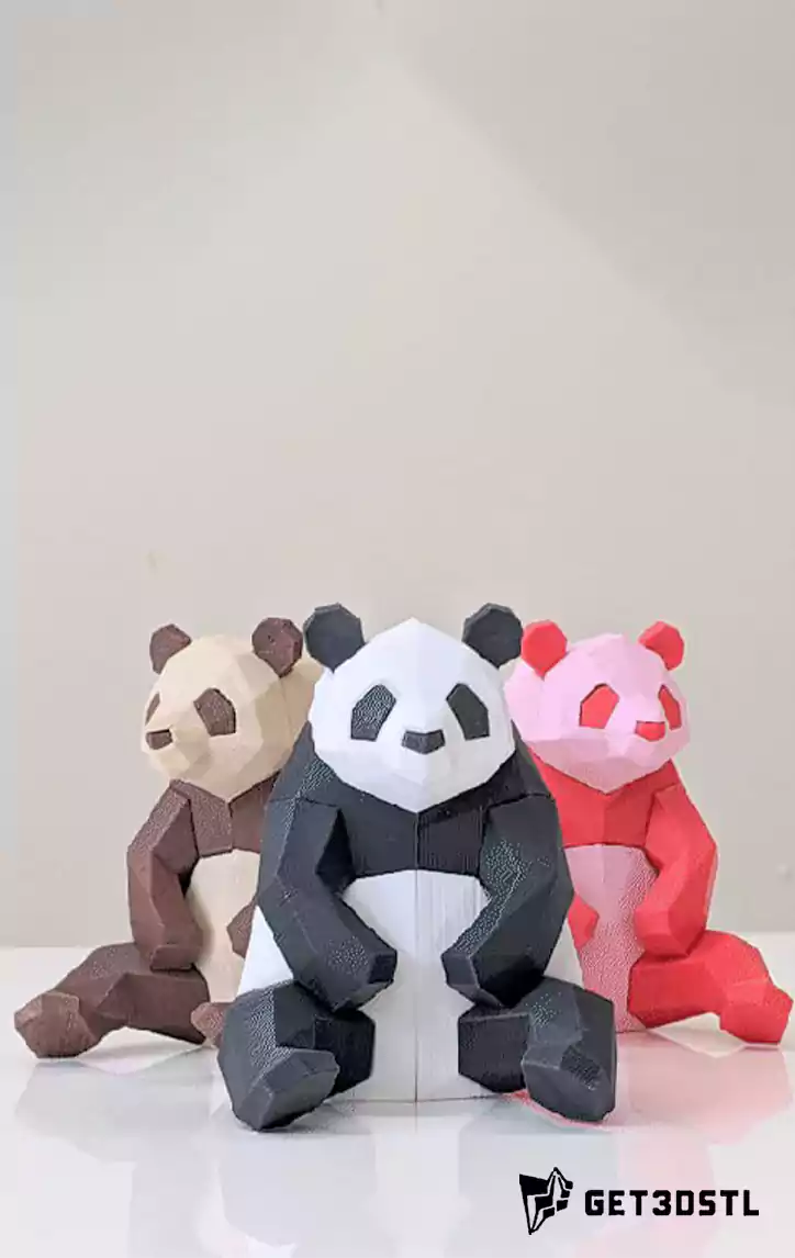 Low Poly Animal STL 3D Model Pack