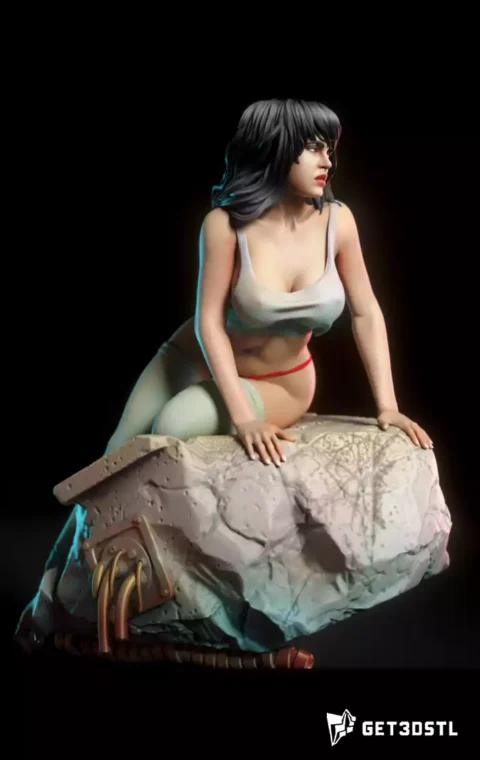 Druuna 3D Model STL Fantasy Figure