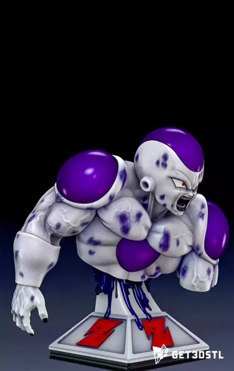 Freezer Namek STL Bust 3D Model