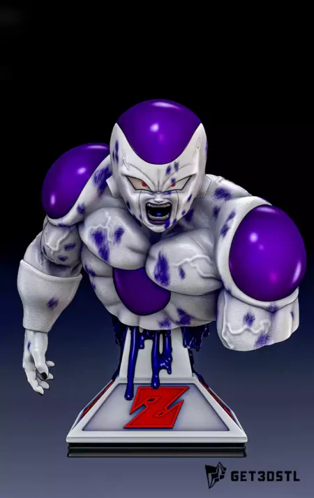 Freezer Namek STL Bust 3D Model