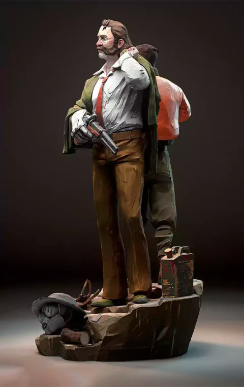 Harry and Kim Disco Elysium STL Files