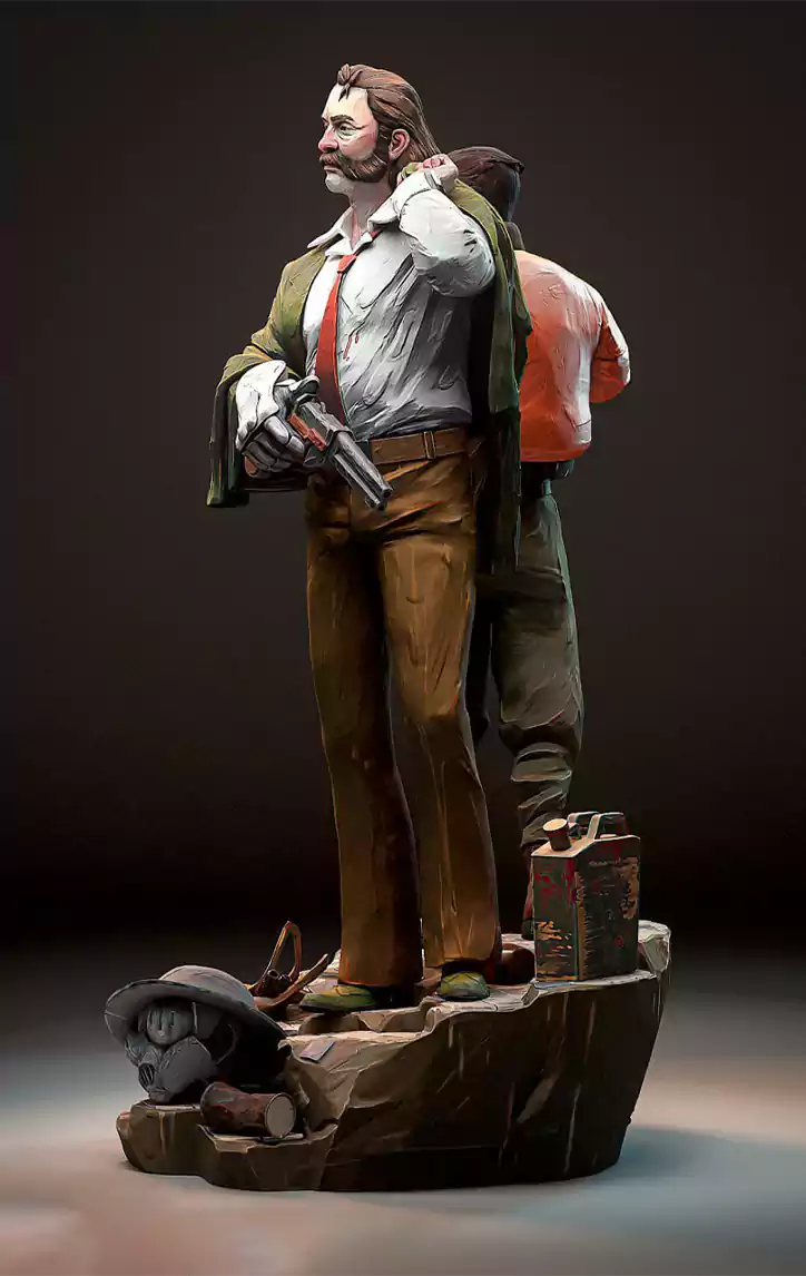 Harry and Kim Disco Elysium STL Files