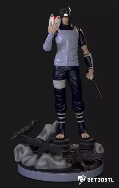 Itachi Naruto STL 3D Model