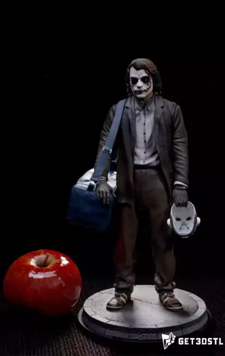 Joker Heath Ledger 3D Model STL