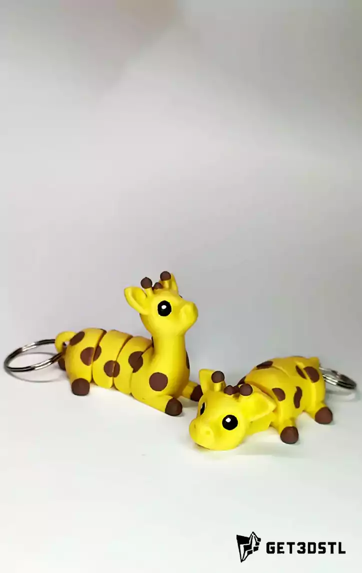 Little Giraffe Flexi 3D Model