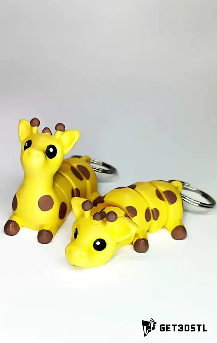 Little Giraffe Flexi 3D Model