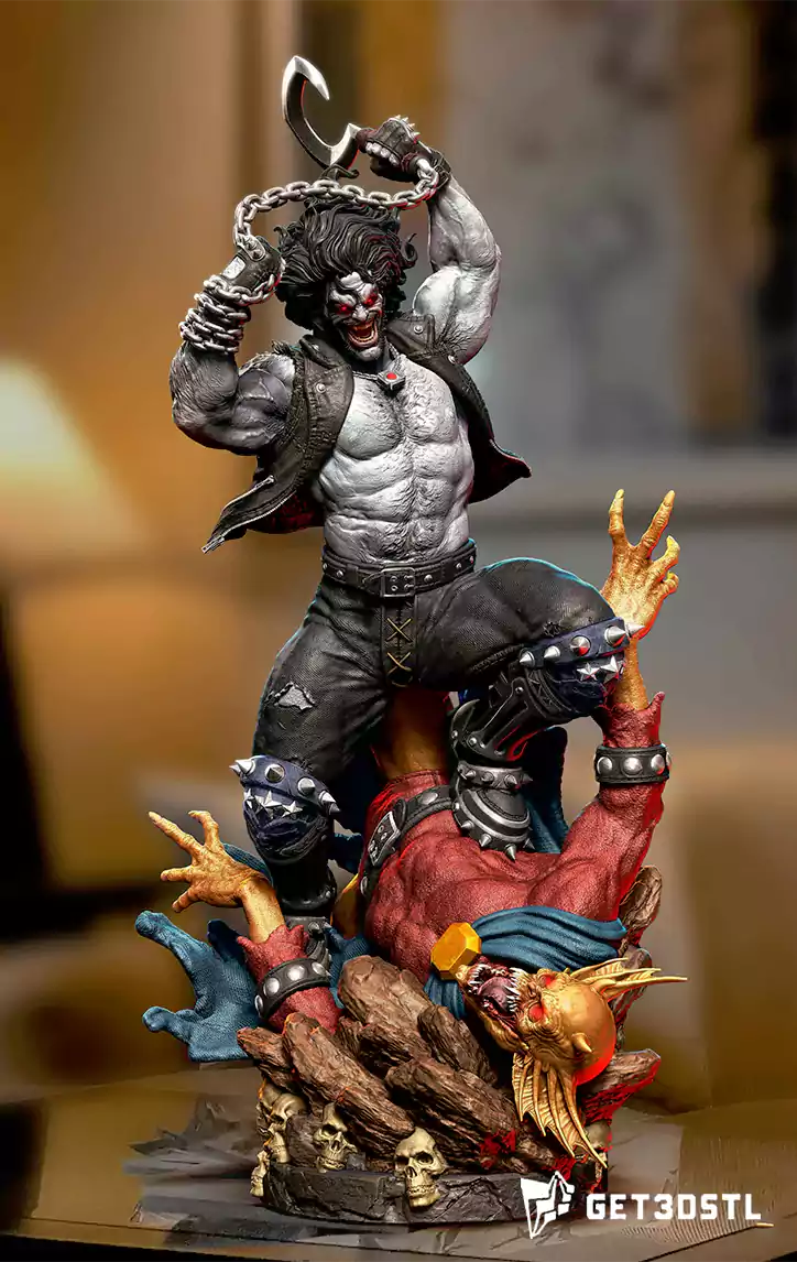 Lobo Killing 3D Print Model
