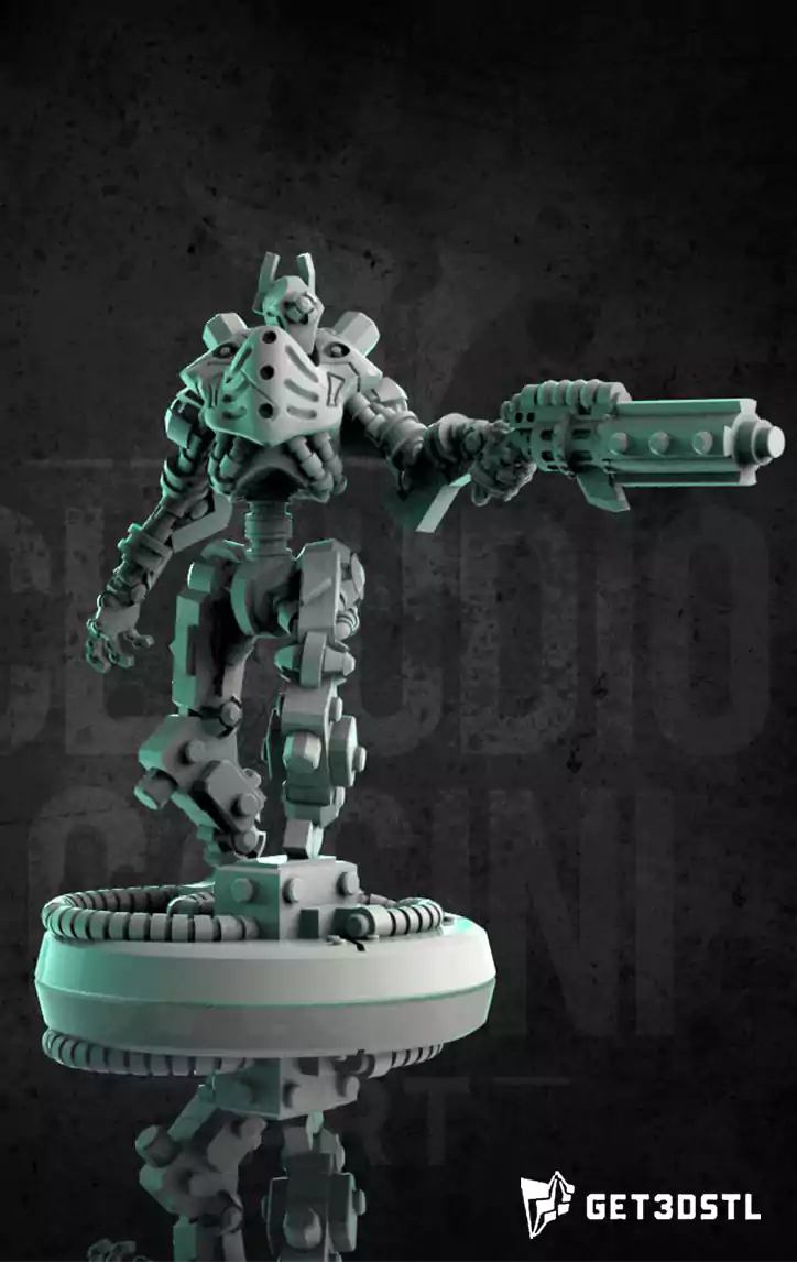 Life Size Superhero 3D Cyberpunk STL Pack