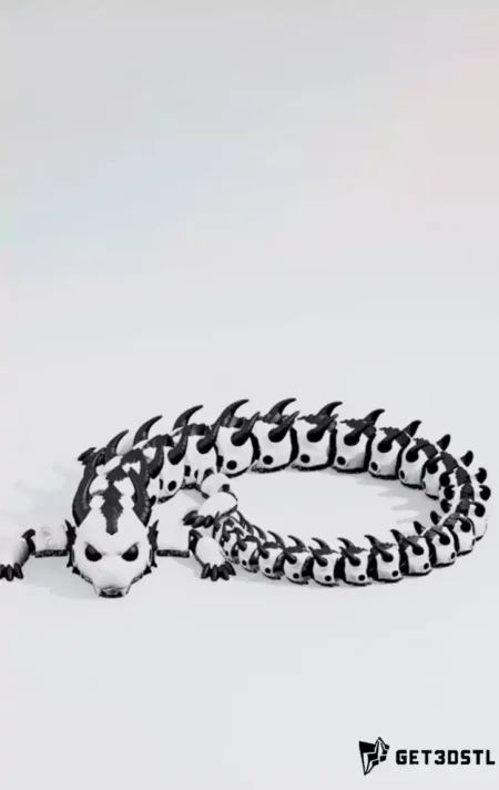 MechaDrake V9 Articulated Dragon 3D Print