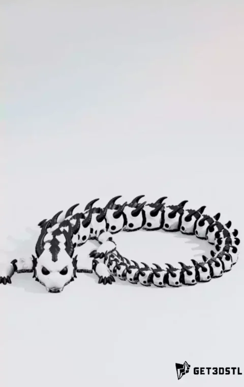 MechaDrake V9 Articulated Dragon 3D Print