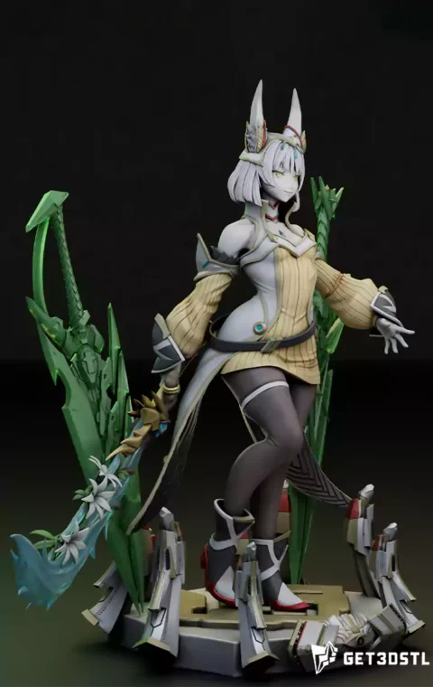Nia Xenoblade Chronicles V2 3D Model