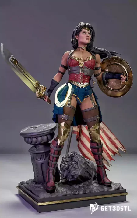 Steampunk Wonderwoman STL Files