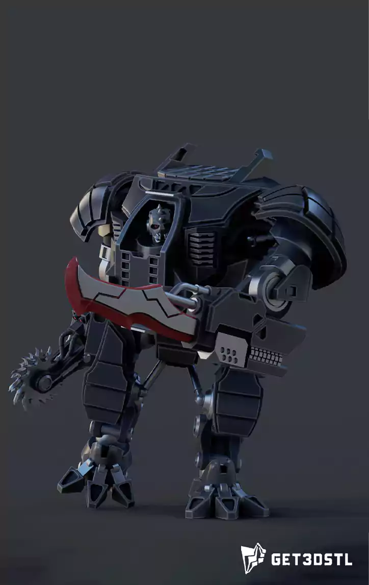 Life Size Superhero 3D Cyberpunk STL Pack