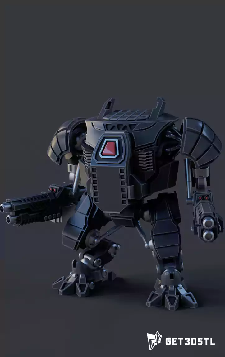 Life Size Superhero 3D Cyberpunk STL Pack