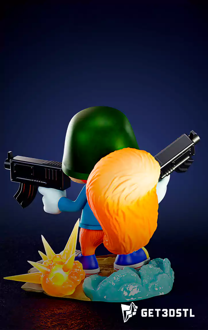 Conker Bad Day STL 3D Print Model