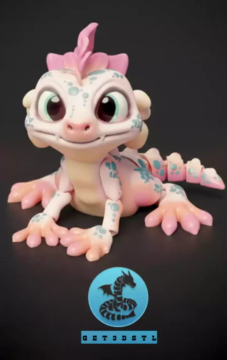 Flexi Dragon Stl Pack Articulated Dragon STL & 3MF Files